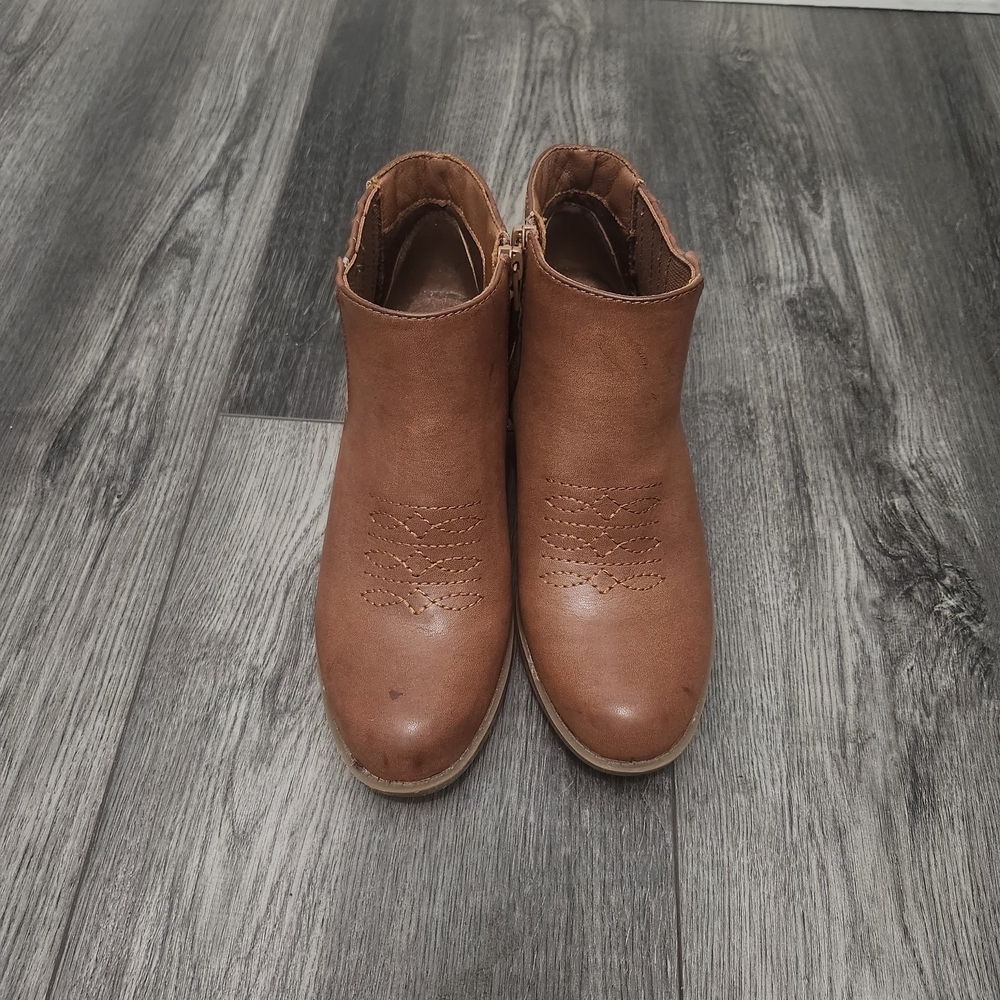 Women's Frye And Co Jude Boots Size 6M Brown Tan